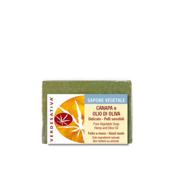 Sapone Canapa e Olio di Oliva – 100% bio degrad