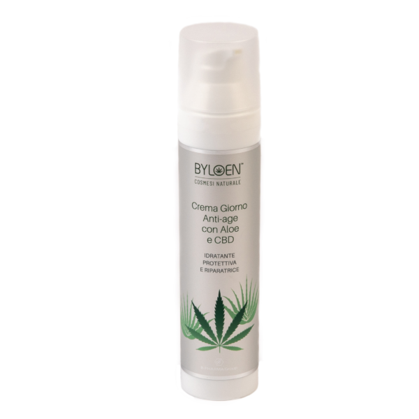 Crema Giorno Anti-age con Aloe e CBD – 100ml – B-Pharma