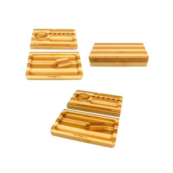 Vassoio Raw in Bambù a Strisce