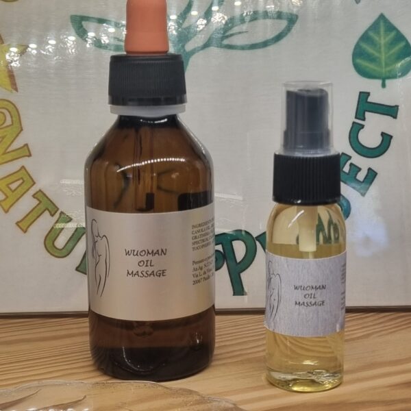 Olio lubrificante intimo – 100ml –  BOOM – Olio lubrificante intimo CBD  1 %  Alma Nata
